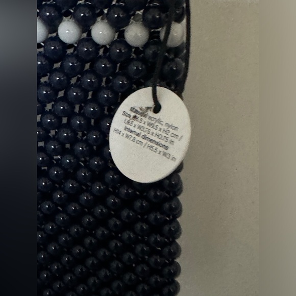 Perla Beaded Phone Holder Hay Blue Design Ana Krai NWT - Picture 3 of 6